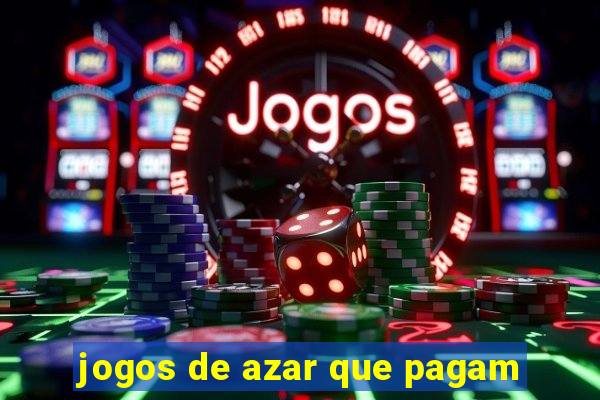 jogos de azar que pagam