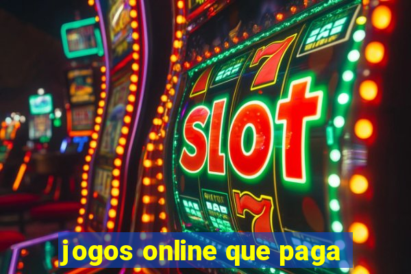 jogos online que paga