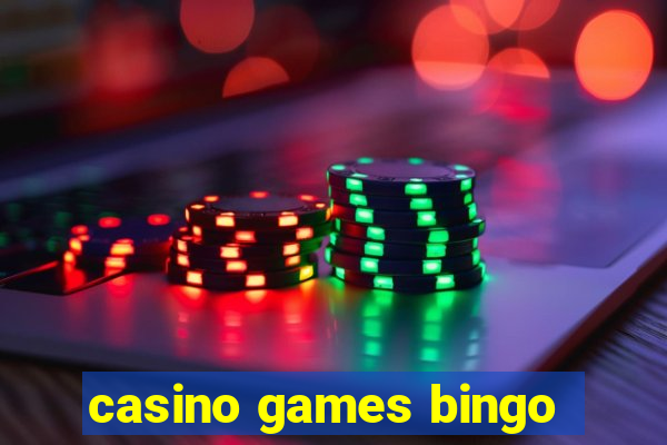 casino games bingo