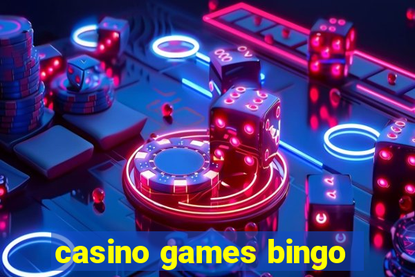 casino games bingo