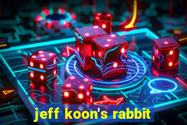 jeff koon's rabbit