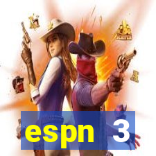 espn 3 programação hoje