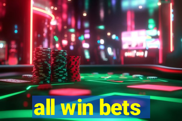 all win bets