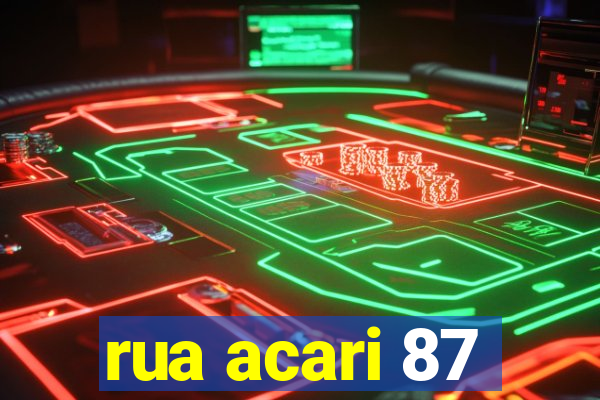 rua acari 87