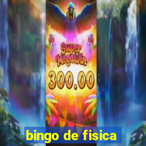 bingo de fisica