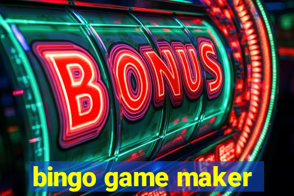 bingo game maker