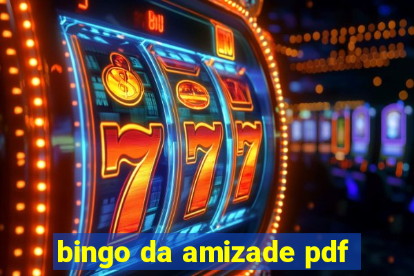 bingo da amizade pdf