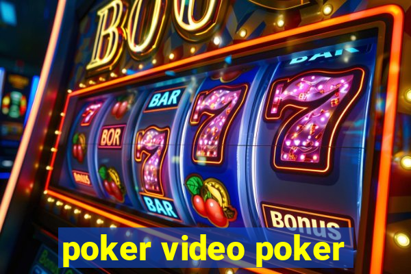 poker video poker