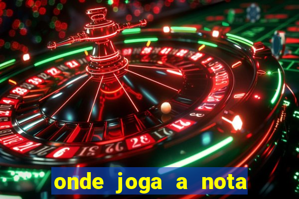 onde joga a nota do enem