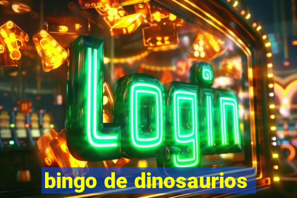 bingo de dinosaurios