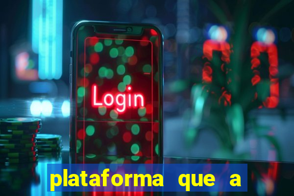 plataforma que a virgínia joga