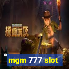 mgm 777 slot