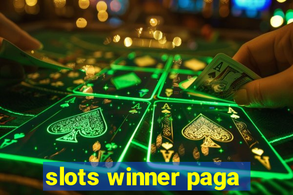 slots winner paga