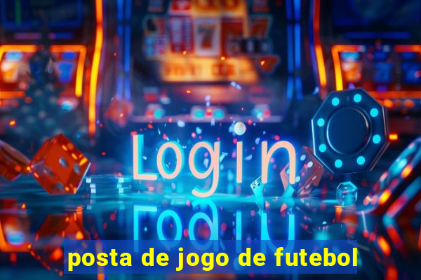 posta de jogo de futebol