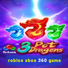 roblox xbox 360 game