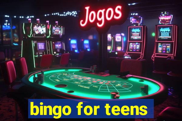 bingo for teens