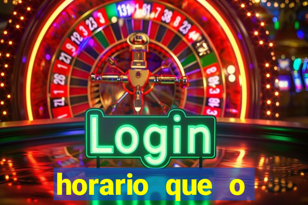 horario que o dragon fortune paga