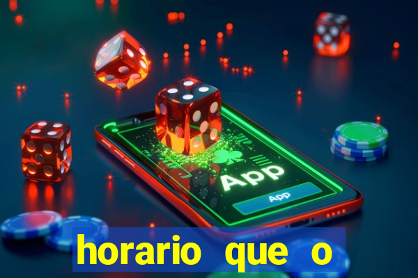 horario que o dragon fortune paga