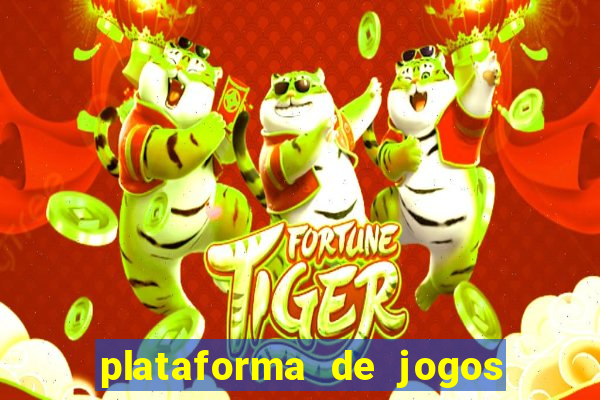 plataforma de jogos de aposta nova