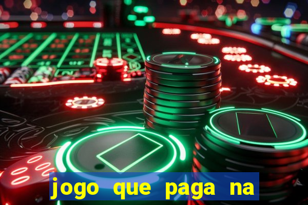 jogo que paga na hora via pix