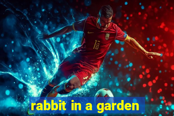 rabbit in a garden