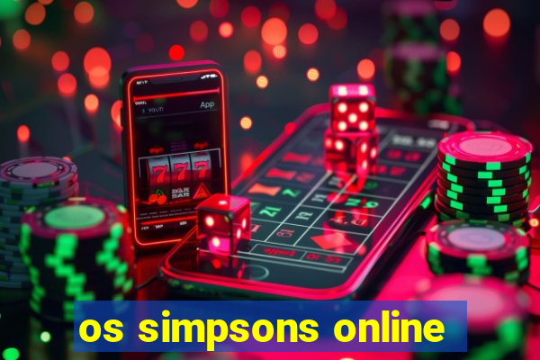 os simpsons online