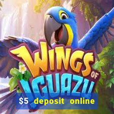 $5 deposit online casino nz