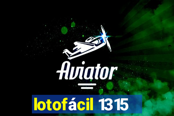 lotofácil 1315