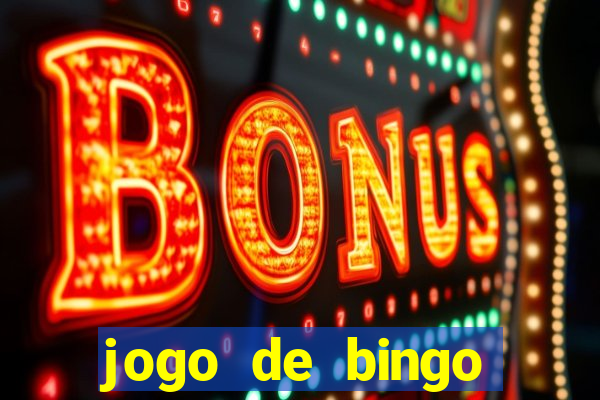 jogo de bingo valendo dinheiro