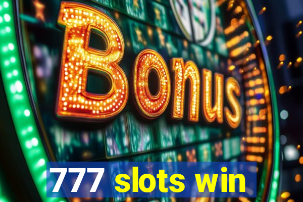 777 slots win