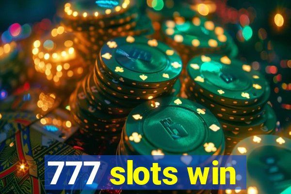 777 slots win