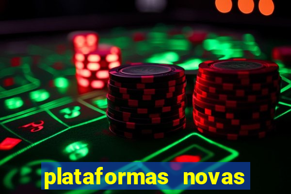 plataformas novas com bonus de cadastro