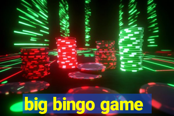 big bingo game