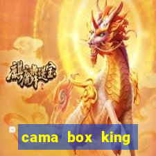 cama box king casas bahia