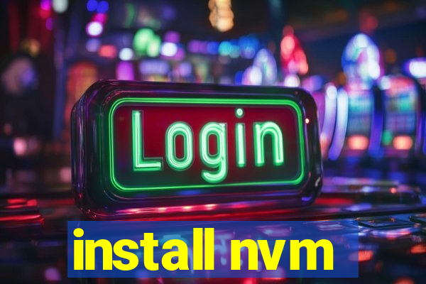 install nvm