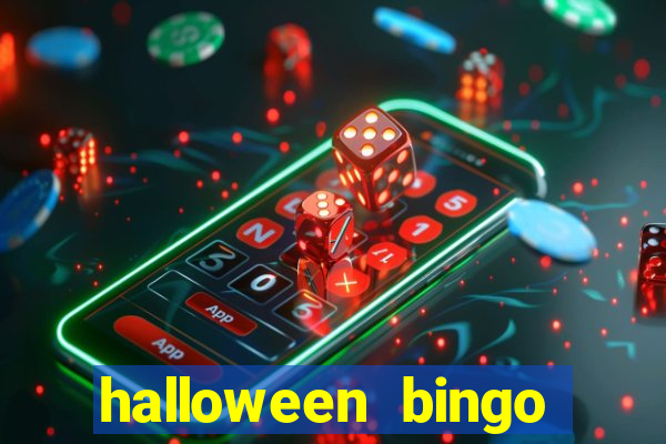 halloween bingo card maker