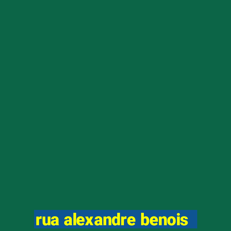 rua alexandre benois