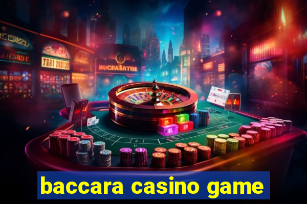 baccara casino game