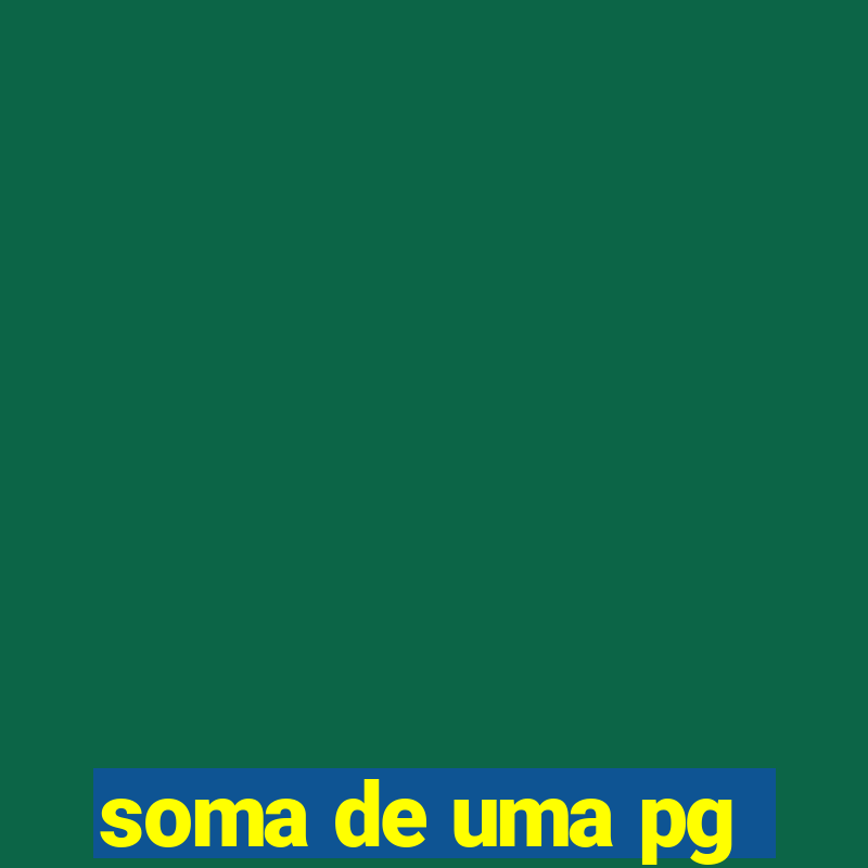 soma de uma pg