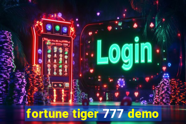 fortune tiger 777 demo