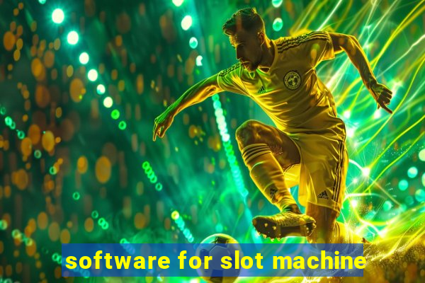 software for slot machine