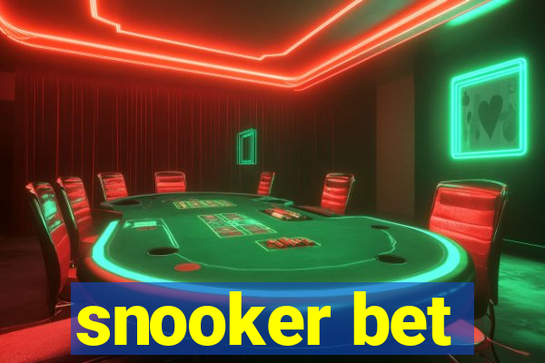 snooker bet