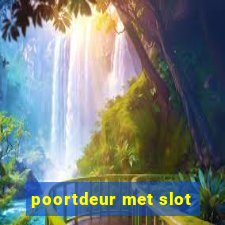 poortdeur met slot