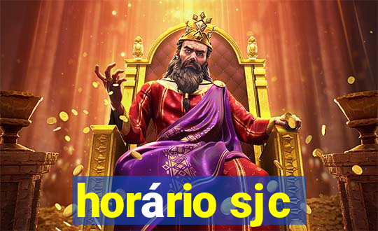 horário sjc