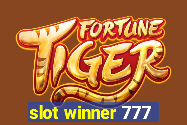 slot winner 777