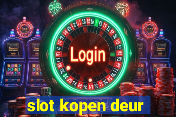 slot kopen deur