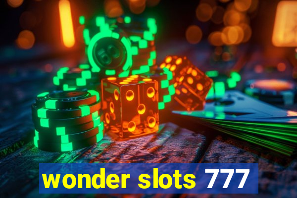 wonder slots 777