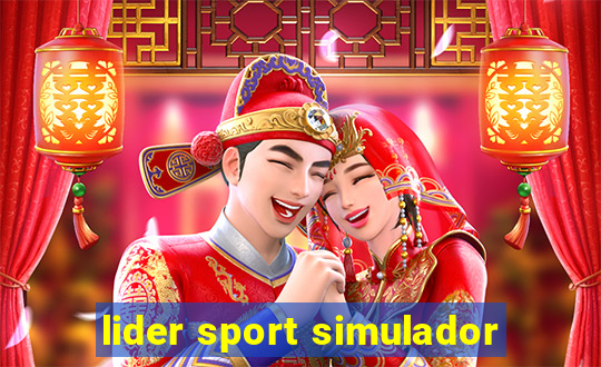 lider sport simulador