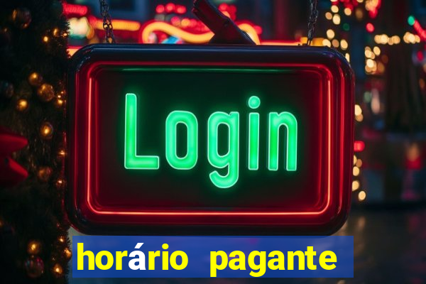 horário pagante fortune dragon