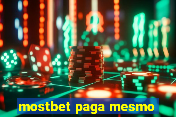 mostbet paga mesmo